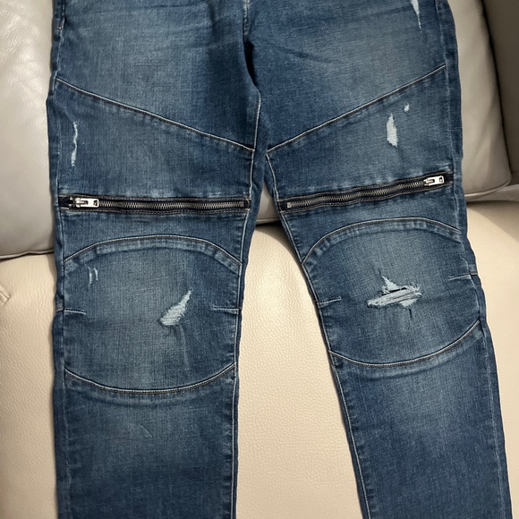 NWT - 7 For All Mankind x Dazzle Men’s the Stacked Skinny Jeans - Size 34 - Picture 4 of 11